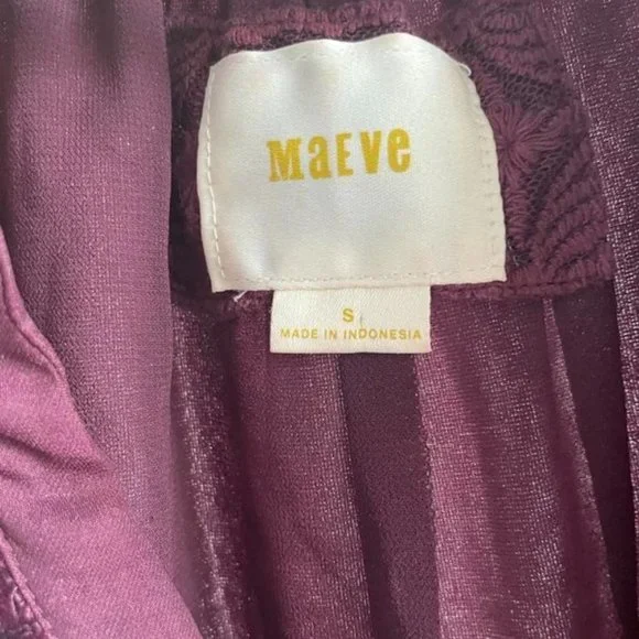 Anthropologie Maeve Ingrid Velvet Tunic Dress - Picture 3 of 4